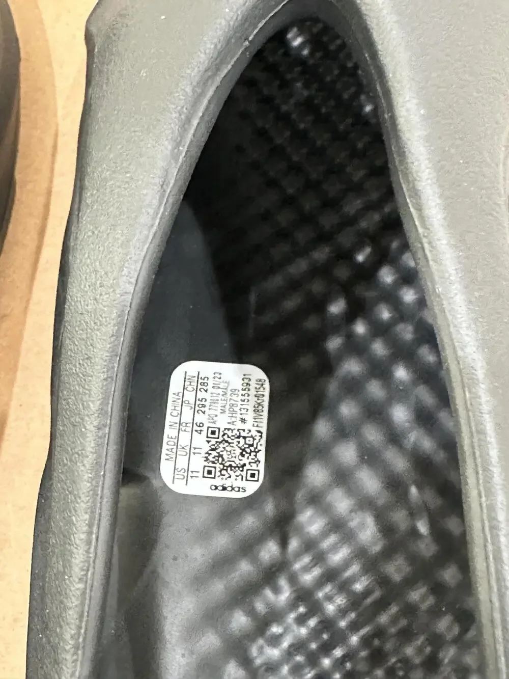 Adidas Yeezy Foam Runner Shoes Mens Size 11 Slip On Slide Casual GW3354